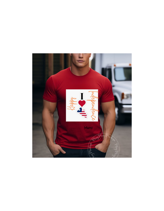 Liberian Independence Day T-shirt - I Love Liberia