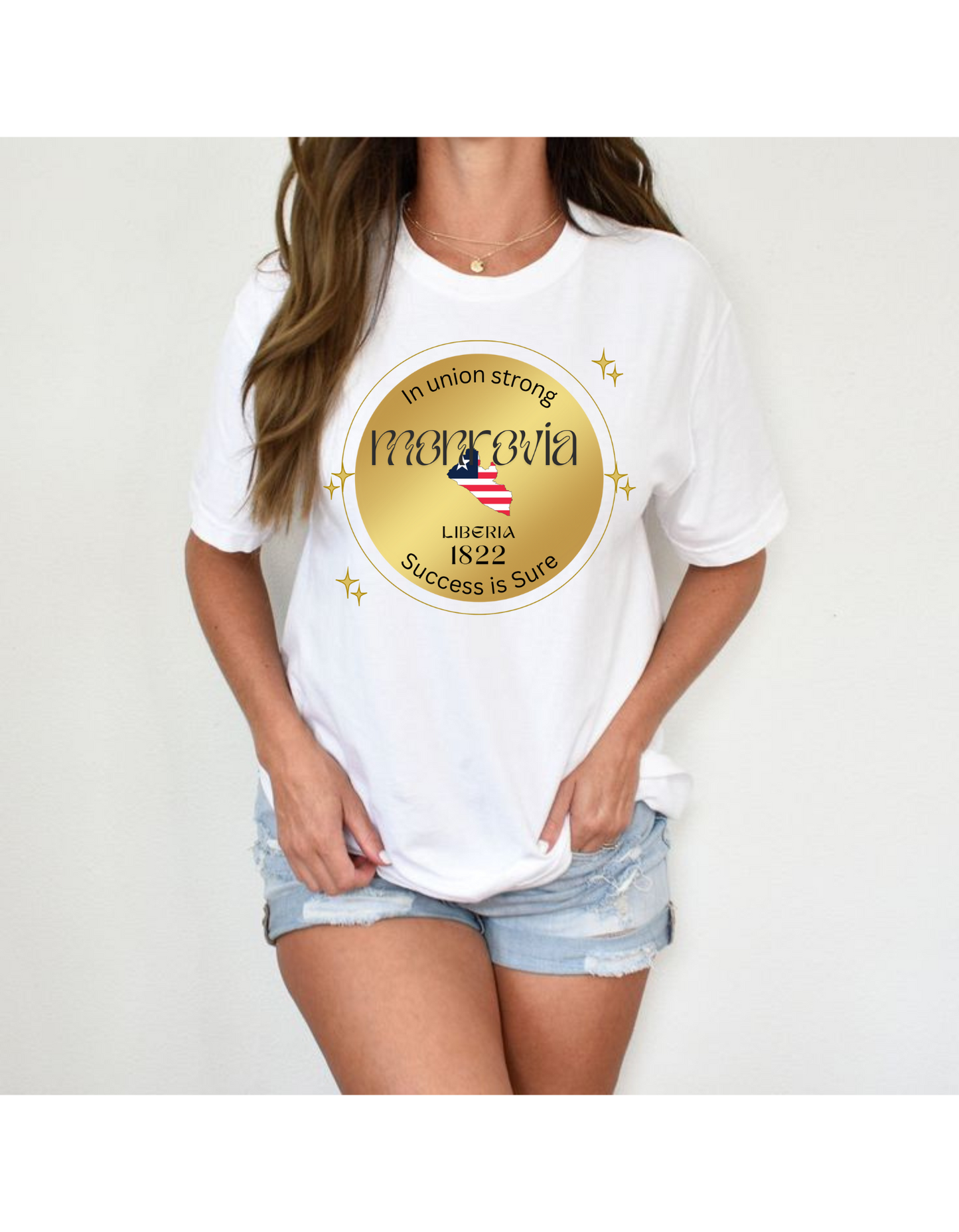 Liberia Independence Day T-shirt - Medallion