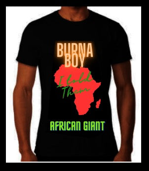 Burna Boy t-shirt